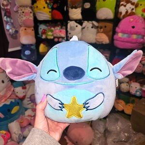 NWT Disney Stitch Holding a Star Squishmallow
